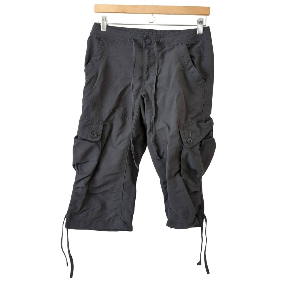 The North Face Women's Cropped Cargo Outdoor Pants Gray Size 4 Hiking Camping